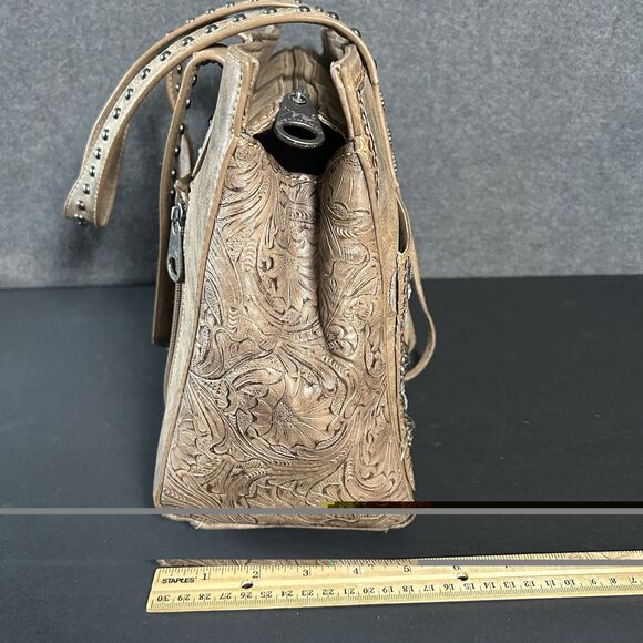 Montana West Purse Concealed Carry Fringe Western Aztec Shoulder Hand Bag - Picture 7 of 9